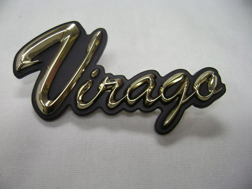 NOS YAMAHA 42H-24786-00-00 BACKREST EMBLEM XV700 XV750 XV1100