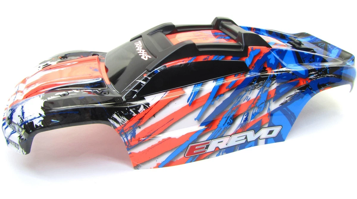 GPM Aluminium Front Gear Box Protector Für Traxxas E-Revo Brushless/VXL 2.0/Revo 3.3 – Blaues Schutzteil Mit Schrauben