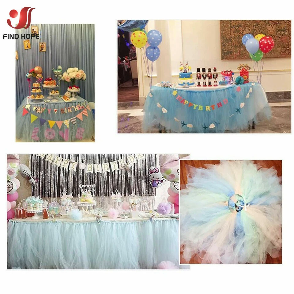 Tulle Fabric 6"X10yds Wedding Bridal Party Festival Decor Bow Tutu Sewing Craft - Image 4 of 4