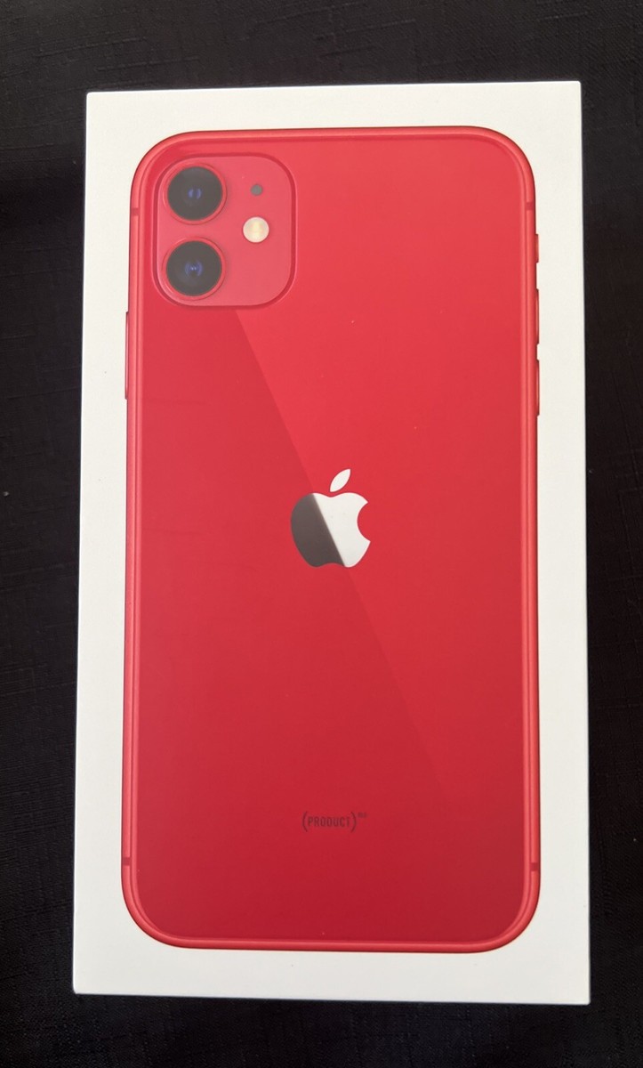 Original Apple iPhone 11 Box OEM Empty Retail RED - BOX ONLY | eBay