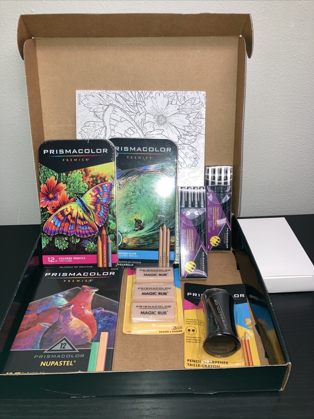 Prismacolor Mixed Gift Set 56-count Colored Pencils Markers