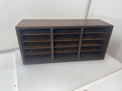 45 CD Laminated Wooden CD Rack Stand Storage Holds 45