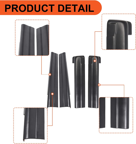 Rocker Panel Guard Compatible with 1999-2007 Chevy Chevrolet Silverado/Gmc Sierr - Picture 7 of 10