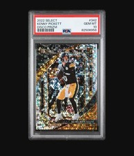 🔥SALE🔥Panini 2022 Select Kenny Pickett Disco Prizm Rookie #342 PSA 10 Steelers