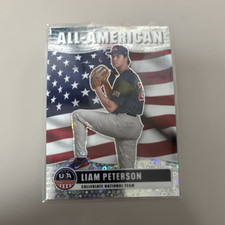 Panini 2026 Stars & Stripes Prizm All-American Insert Liam Peterson #21