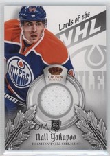 2013-14 Panini Crown Royale Lords of the NHL Materials Nail Yakupov #L-NY l7u