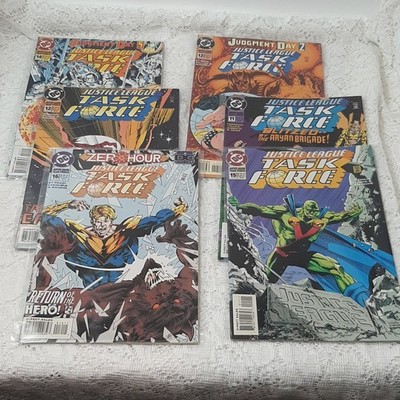 Justice League Task Force DC Comics Lot of 6