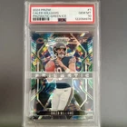2024 Panini Prizm Green Ice Prizmatic Caleb Williams #1 Chicago Bears RC PSA 10