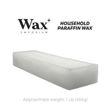 Wax Emporium Paraffin Wax Block - Household Paraffin Wax Multi-use 1 Pound