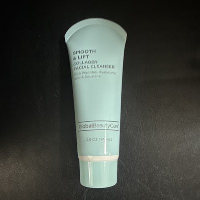 GlobalBeautyCare Smooth & Lift Collagen Face Facial Cleanser 2.5 oz (74 mL)