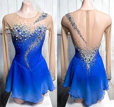 Customized figure skating competition dresses