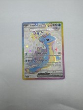 Lapras EX 158/142 Corona Stellare Illustrazione Speciale Carta Rara Pokemon TCG