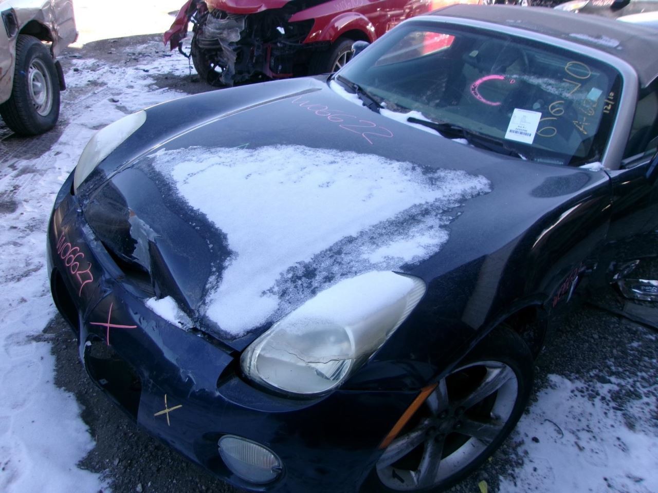 Driver Rear Suspension Without Carrier ABS Fits 06-10 SOLSTICE 2041170