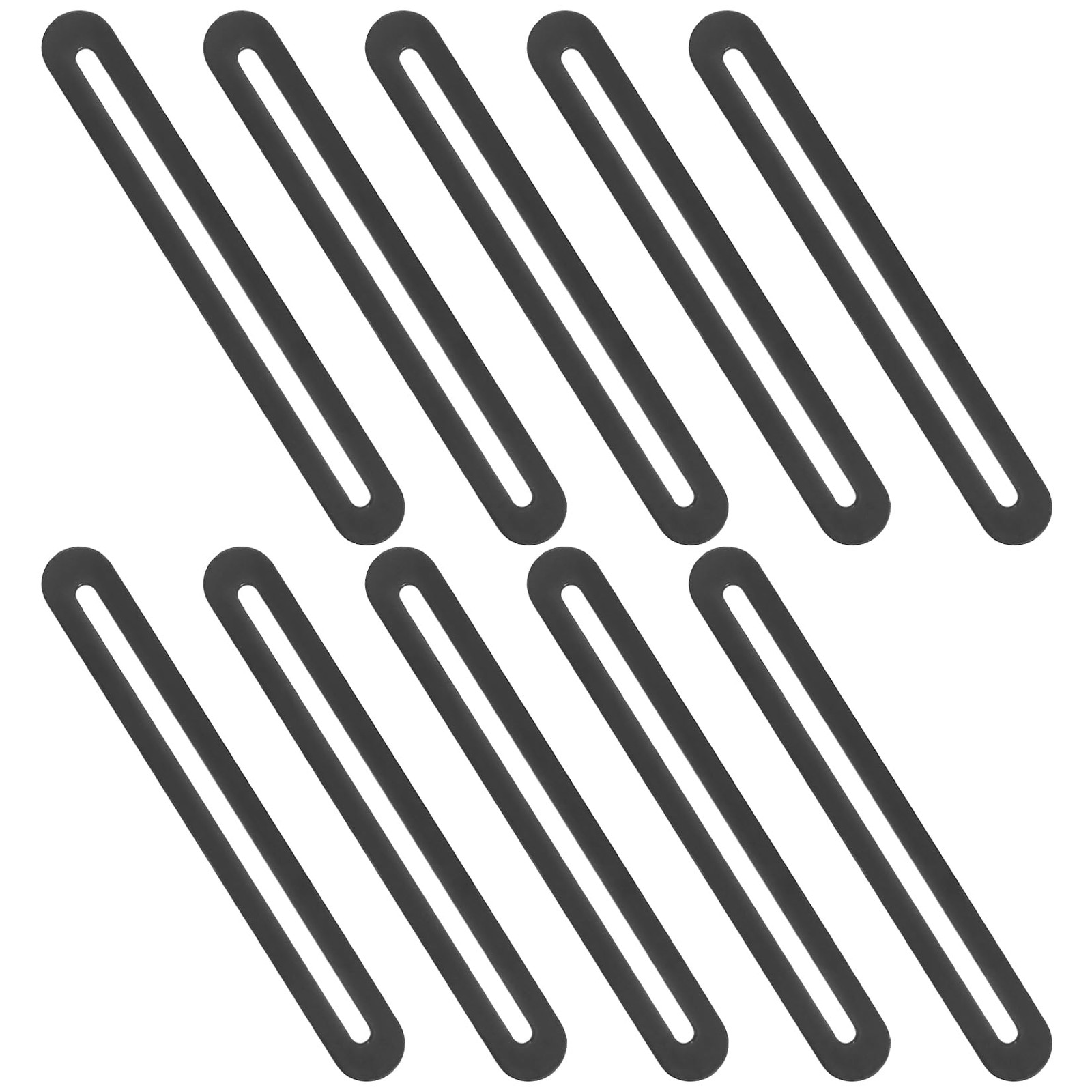 10 PCS 4.5" Slotted Flat Straight Mending Plate Support Bracket for Furniture