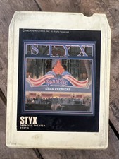 STYX - Paradise Theatre - 1981 A M Records 8-Track Tape