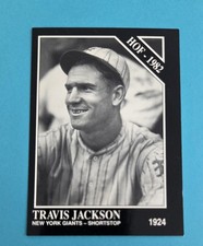 1991 Conlon Collection TSN No MLB Logo #42 Travis Jackson BASEBALL Card W8