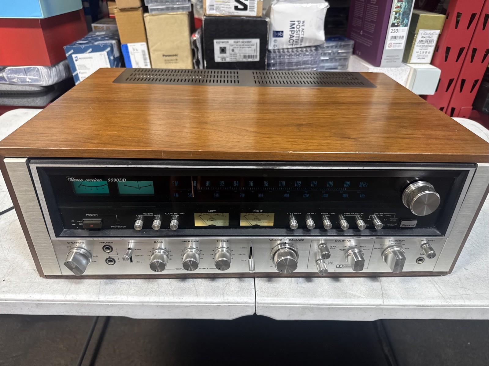 Sansui 9090 vintage audio equipment - eBay listing photo 4