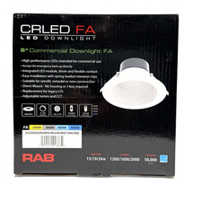 RAB CRLEDFA-6R-24S-9CCT-UNV-WS 6  LED Retrofi...