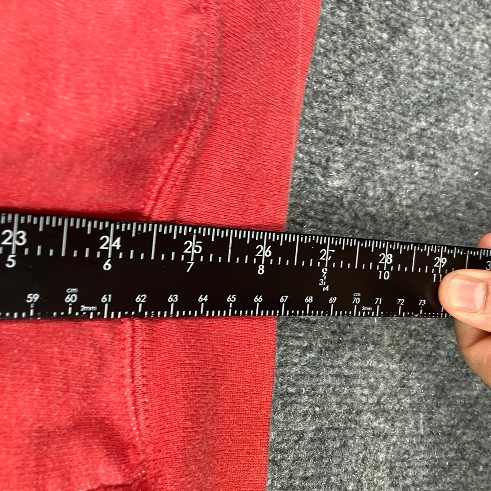 Sudadera con Capucha Old Varsity Brand Para Hombres 2XL Roja Ole Miss Pullover Sudadera NCAA College Foto 3 de 4