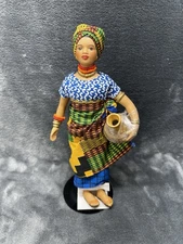 Nigeria Adama Avon Porcelain International African Porcelain Doll NEW in Box