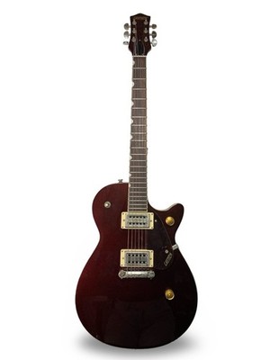 Gretsch G2217 Streamliner Junior Electric Guitar Dark Cherry  Used   w Hard Case
