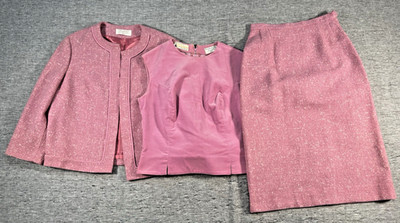 Vintage Disneyland Frontierland Exhibit Womens 12 Pink Outfit Pendleton Wool