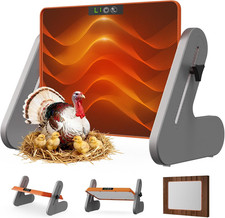 Chicken Coop Heater for Winter, Chicks Brooder Heater Plate with 3 Adjustable Te