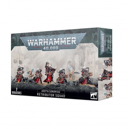 Warhammer 40k Adepta Sororitas Retributor Squad kit de figurines pour armée de sœurs de bataille