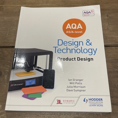 AQA AS/A-Level Design and Technology: Product Design by Sumpner, Dave Book