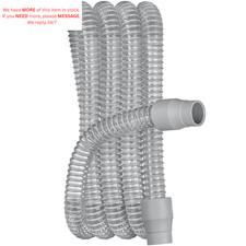 Made in USA - 8 Foot Universal CPAP Tubing - Compatible 1 Pack, Black