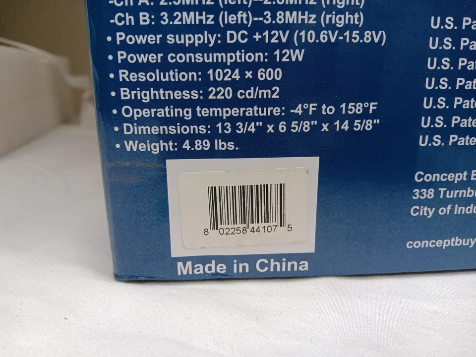 Chamaleon CFD-105M Flip Down Monitor - Image 3 of 4