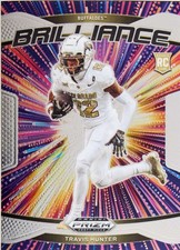 2025 P. Prizm Draft Picks Brilliance #21 Travis Hunter Colorado Buffaloes