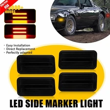 Front Rear LH&RH Side Marker Light Set of 4 For 1970-1981 Pontiac Firebird/Trans