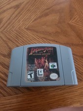 Indeana Jones Nintendo 64 1999 N64 Cartridge Only Tested Reproduction Label