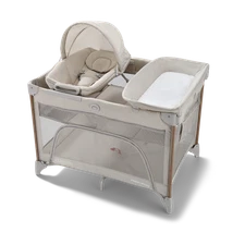 [Color: Soft Almond]Graco-Pack n' Play Close2Baby Seat Lux Playard|6587
