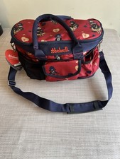 Hy Thelwell Collection Grooming Bag Red/Navy
