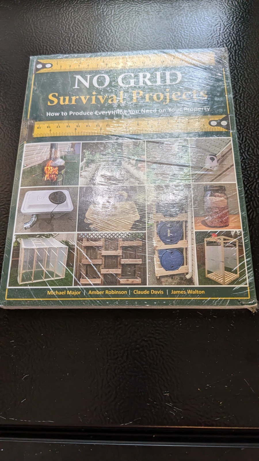 NO GRID Survival Projects : How to Produce Everything You Need Book -Ships Free!