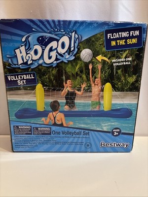 Floating Volleyball Set Includes Volleyball 8' x 25'' Pool Lake Summer Game New