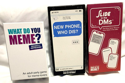 Meme Party Games What Do You Meme? Slide in the DMs, New Phone, Who Dis? - 3