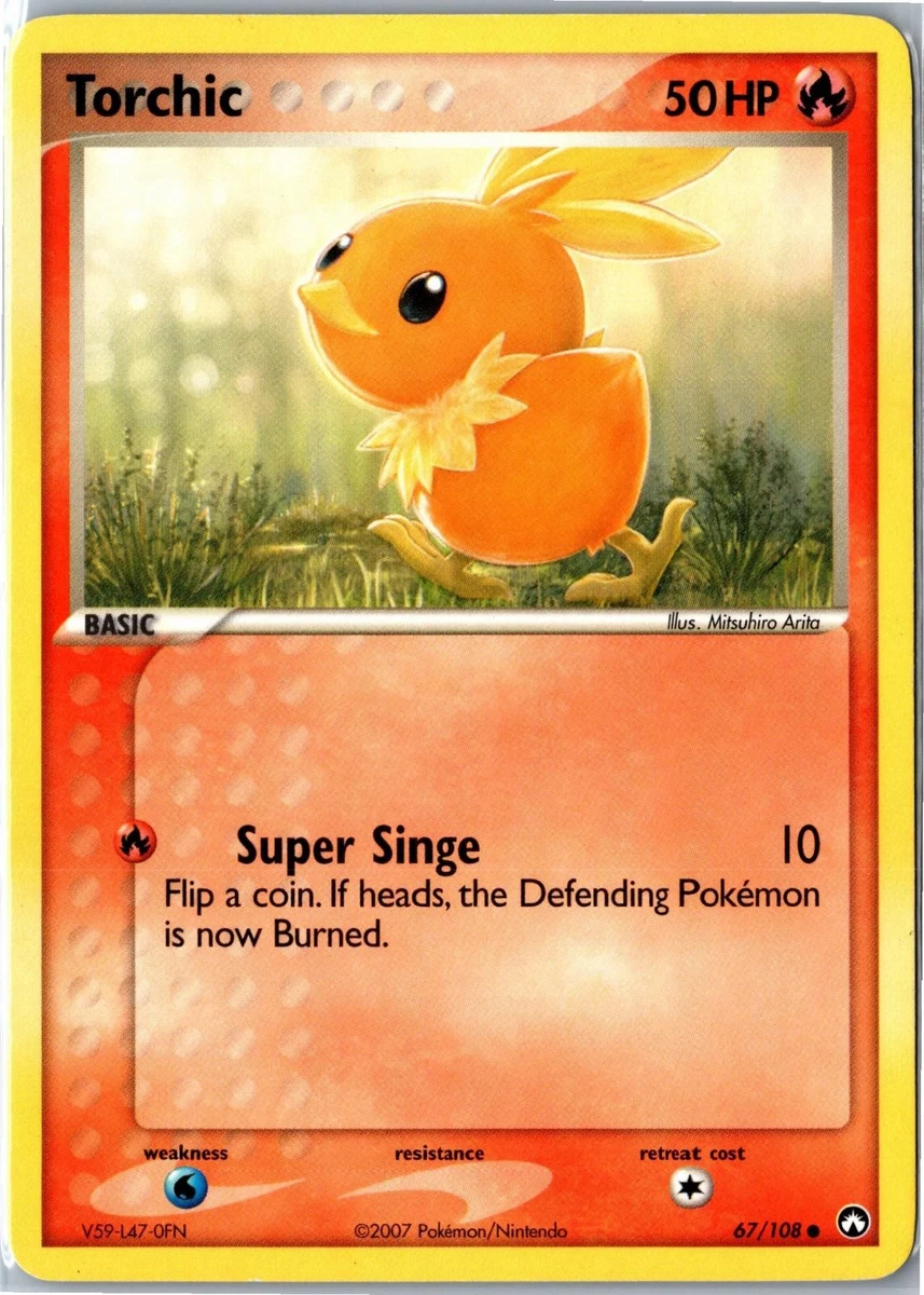 Torchic Pokémon TCG Cards for sale | eBay