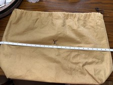 Louis Vuitton LV Used Dust Bag 14.5 x 25.1in  37.0x 64.0cm Brown EN948 H