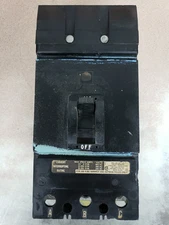 SQUARE D CAT NO. KA36175 - 175 AMP, 3 POLE, 600 VOLT, I-LINE BREAKER (BLACK)