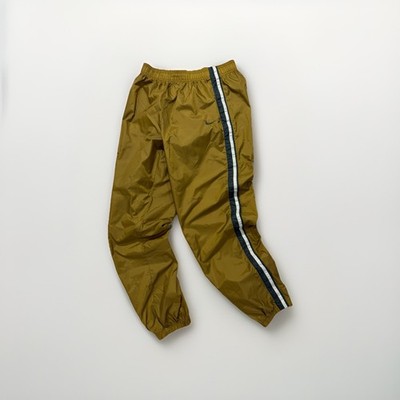 Vintage Nike Swoosh Track Pants Nylon Baggy Drill
