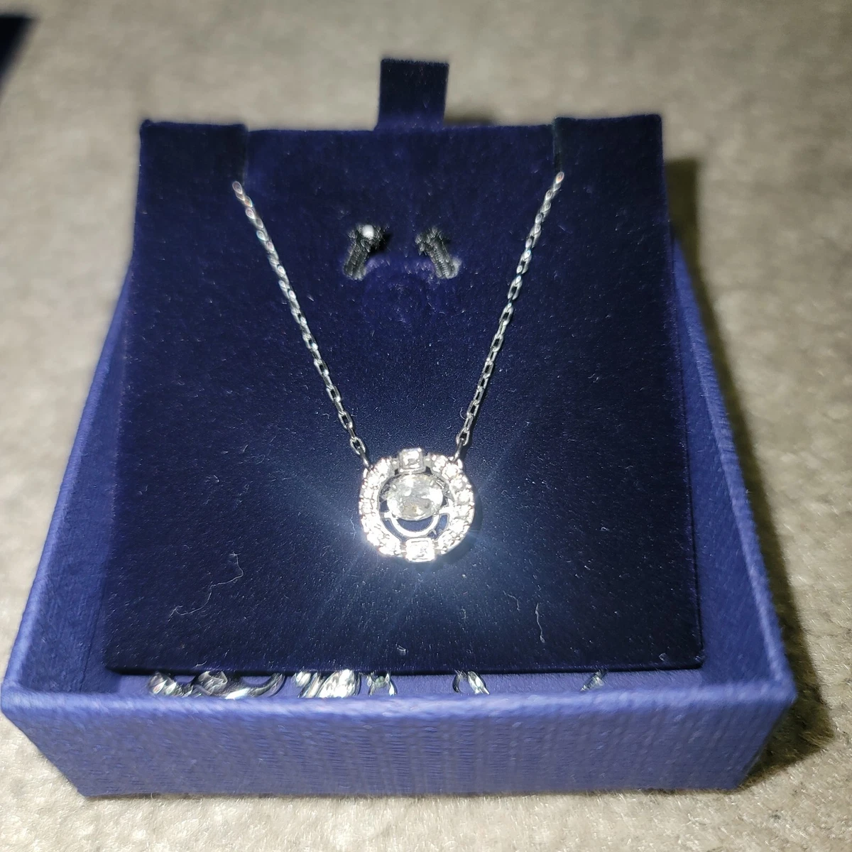 Sparkling dance round necklace sale