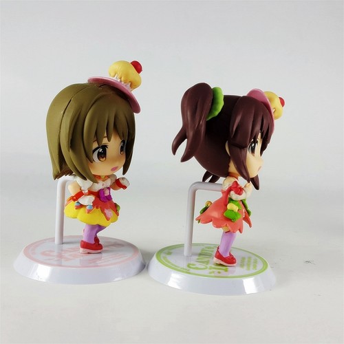 The Idolmaster Kyun Chara Figure set Chieri & Kanako Candy Island Banpresto - Picture 5 of 5