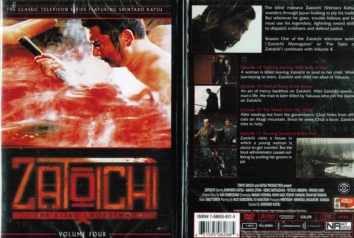 25+ Zatoichi In Dvds & Blu-Ray Discs for sale | Updated Oct 2026