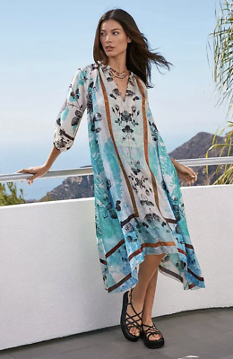Women's Emelia Isadora Dress by Johnny Was, Small, Silk
