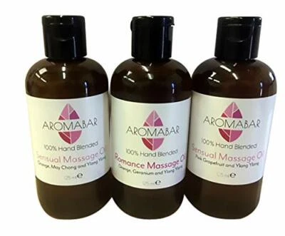 AROMABAR Romantic Sensual Massage Oil Gift Set