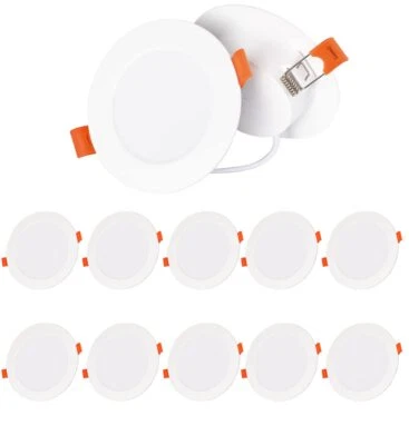 VLIO 10x Recessed LED Ceiling Light 5W 7W 10W Flat Panel Spot Dimmable Slim Downlight