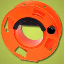 Cord Reel Holder Extension Storage Heavy Duty Tangle Free 100 Ft Orange NEW